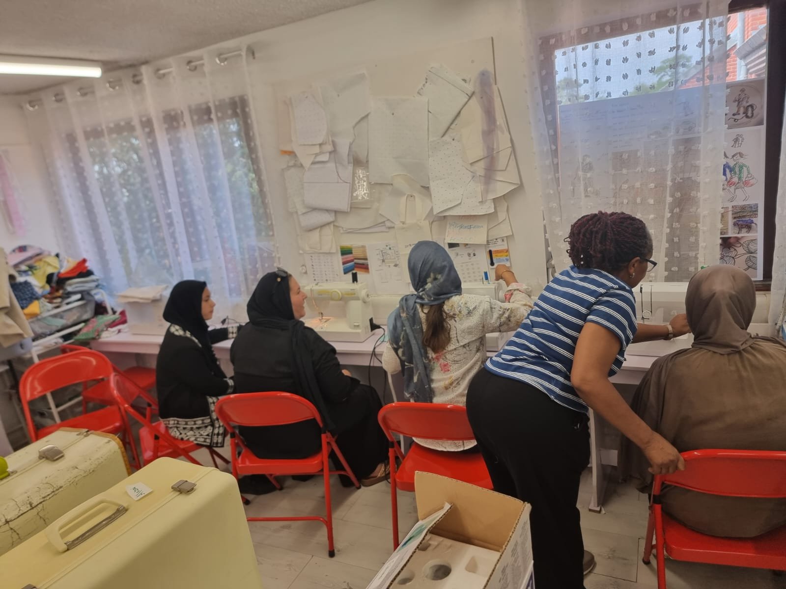 Sewing class