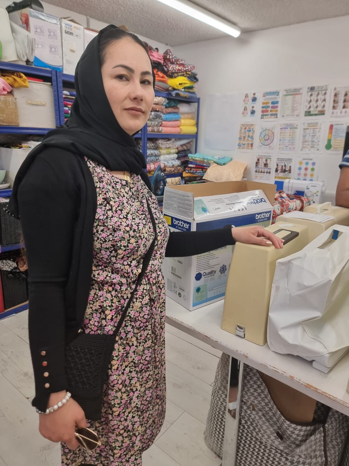 Community sewing workshop