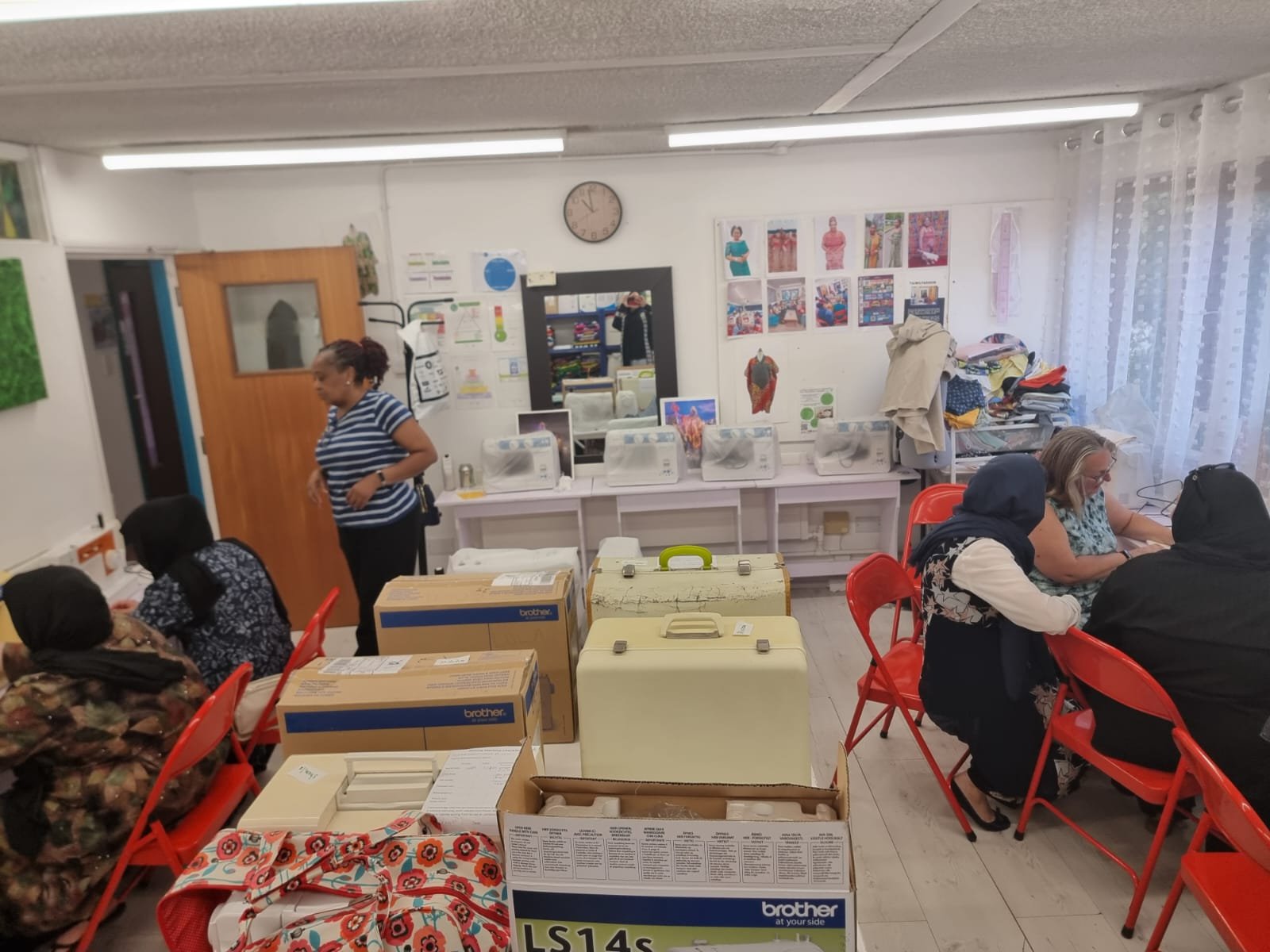 Sewing learners