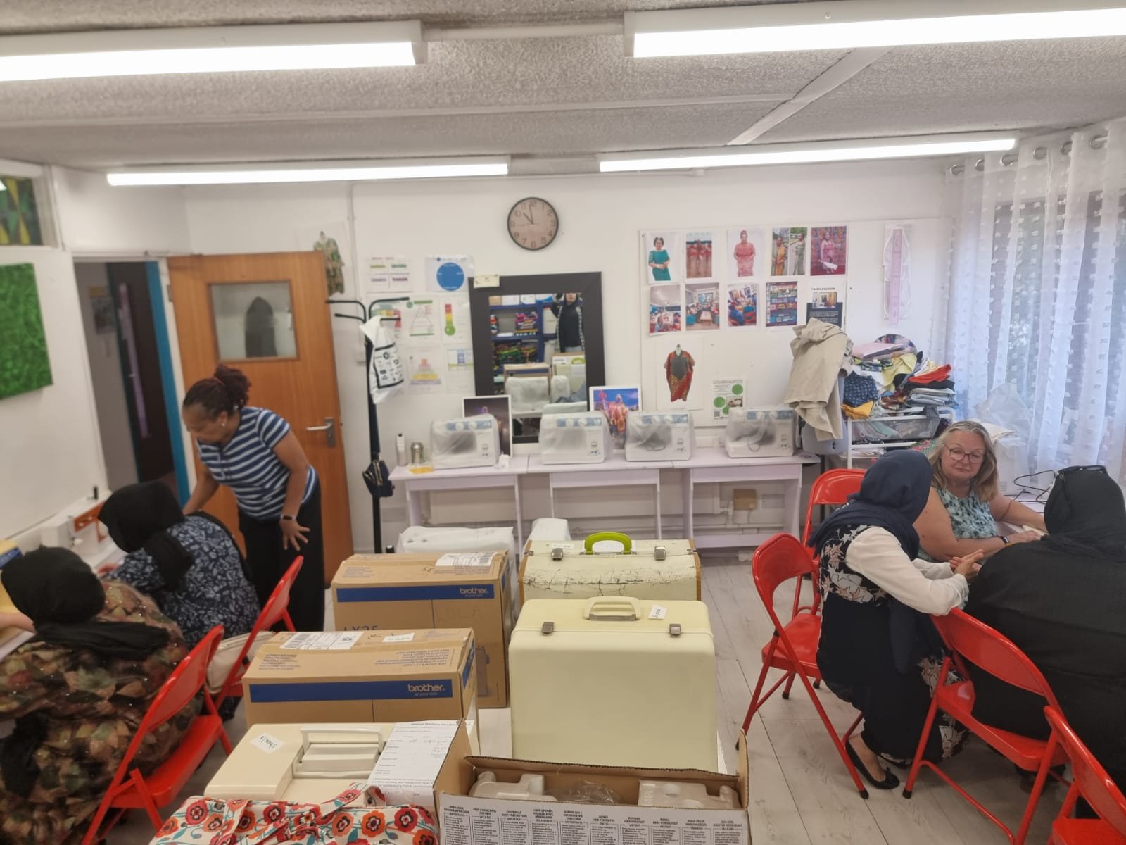 Hands-on sewing